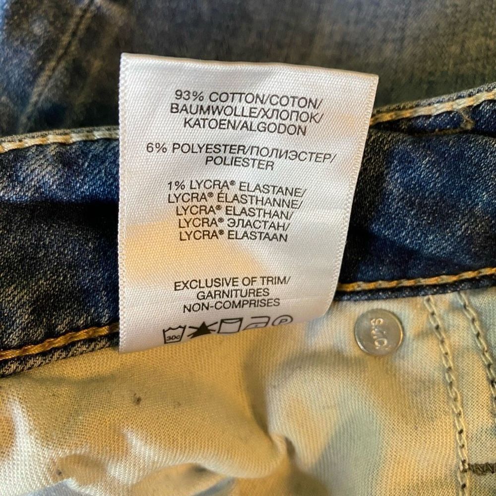 Silver Jeans Co. Women's Blue Medium Wash Light Distress Skinny Jeans Size 29 - Picture 8 of 10